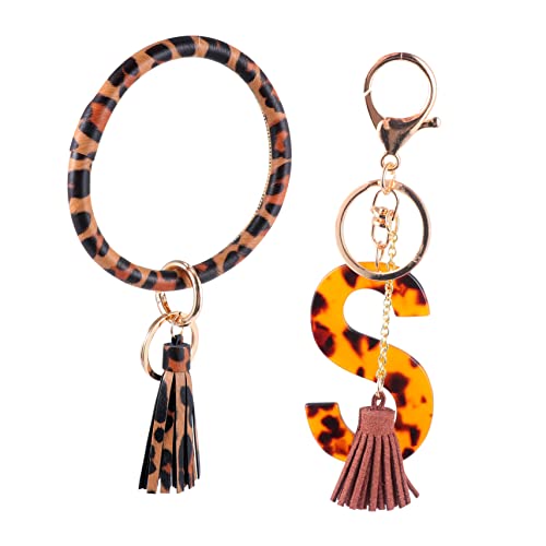 TENDYCOCO 1 Set Schlüsselanhänger Taschenanhänger Armband Schlüsselanhänger Charm Stopper Für Armbänder Schlüsselanhänger Anhänger Anfangsbuchstabe Schlüsselanhänger Armband Für von TENDYCOCO