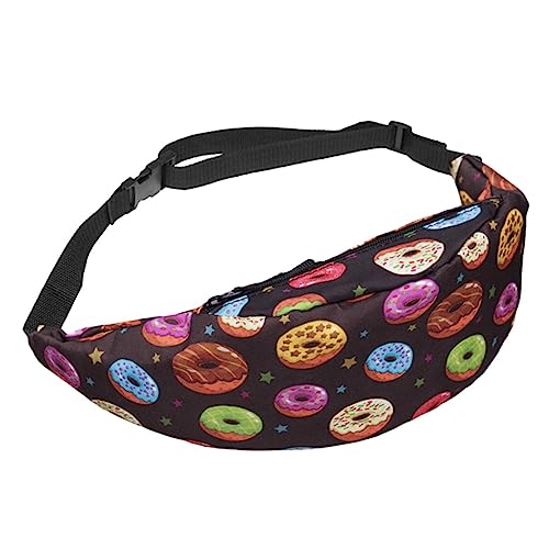 TENDYCOCO 1 Stück Donut Gürteltasche Hüfttasche Umhängetasche Umhängetaschen Für Damen Aufbewahrungstasche Umhängetasche Brusttasche Hüfttasche Für Damen Damentasche Handytasche von TENDYCOCO
