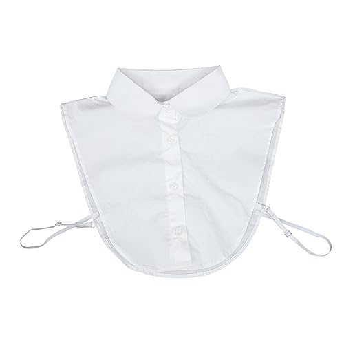 TENDYCOCO 1 Stück Falscher Kragen Für Damenhemden Abnehmbare Bluse Mit Dickem Kragen Pulloverbluse Für Damen Hemden Mit Dickem Kragen Damenhemd Mit Gefälschtem Kragen Gefälschter von TENDYCOCO