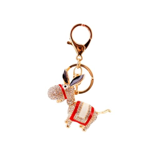 Schlüsselanhänger Cooler Esel Modischer Taschenanhänger Geeignet für Frauen und Mädchen von TENDYCOCO