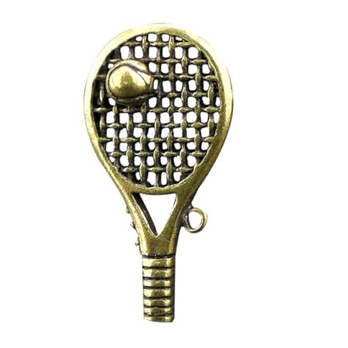 TENDYCOCO 1 Stück Tennisschläger Anhänger Auto Schlüsselanhänger Schlüsselanhänger Für Autoschlüssel Tennisliebhaber Rucksack Zubehör Schlüsselanhänger Tennis Team von TENDYCOCO