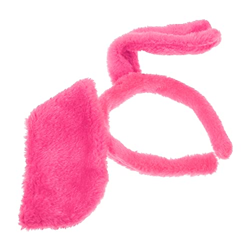 TENDYCOCO 1 Stück Tier Ohr Stirnband Zootiere Ohren Stirnband Keine Falten Haarspangen Haargummis Für Mädchen Dalmatiner Ohren Stirnband Tier Stirnband Hundeohren Fledermaus von TENDYCOCO