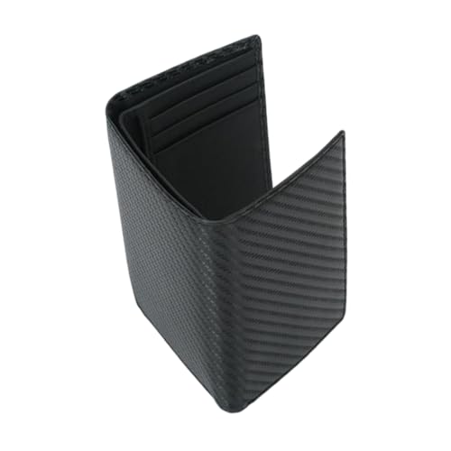 TENDYCOCO Multifunktionale Business-geldbörse Für Herren Große Kapazität Kohlefaser-geldbörse Tragbar Und Praktisch von TENDYCOCO
