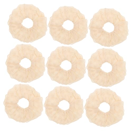 10 Stück Weiße Jumbo-haargummis Für Frauen Große Haargummis Aus Spitze Haargummis Für Mädchen Übergroße Elastische Haarbänder Modisches Braut-accessoire 10 Stück Weiße Jumbo-haargummis Für Frauen Große Haargummis Aus Spitze Haargummis Für Mädchen Übergroße Elastische Haarbänder Modisches Braut-accessoire von TENDYCOCO