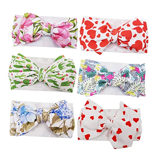 TENDYCOCO 12stücke Teiliges Bohemian Stil Haarband Mit Schleife Blumendesign Für Kleinkinder Bunte Haarreifen Für Junge Mädchen Für Partys Und Besondere Anlässe von TENDYCOCO
