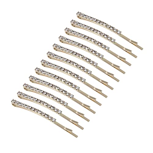 TENDYCOCO 12st Haarnadeln Für Mädchen Französische Haarnadel Französische Haarspange Haarklammer Haarspangen Schnappen Frauen Haarnadel Haarspangen Mit Strass Haarspangen Für Mädchen von TENDYCOCO
