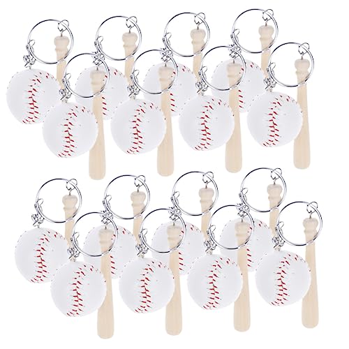 Tasche Schlüsselanhänger Baseball Schlüsselanhänger Frauen Sport Schlüsselanhänger Baseball Zubehör Jungen von TENDYCOCO