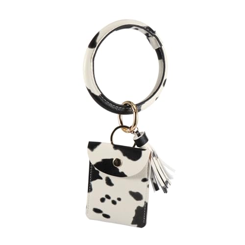 Schlüssel Brieftasche Armreif Schlüsselanhänger Tasche Geldbörse Pu Leder Dekorative Quaste Für Frauen Für Party von TENDYCOCO