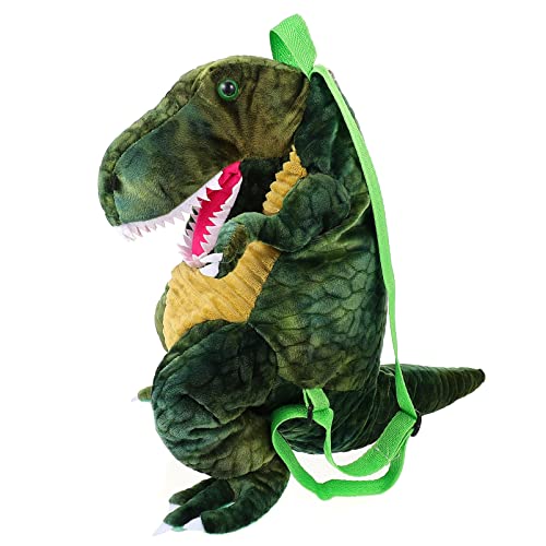 TENDYCOCO 1stk Dinosaurier-schultasche Dinosaurier-tasche Für Jungen Dinosaurier Tasche Plush Backpack Dinosaurier- Formrucksack Cartoon Schul Kristall Superweich Büchertasche Kind Karikatur von TENDYCOCO