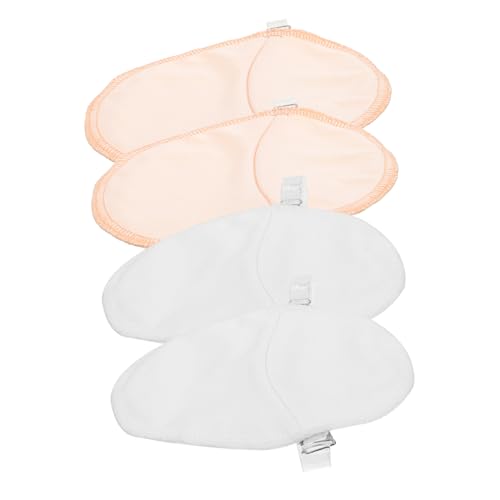 2 Paar Achselpolster Atmungsaktive Achselpolster für Frauen Tragbarer Schweißabsorbierender Schild von TENDYCOCO