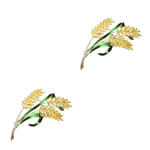 TENDYCOCO 2 Stück Ähren Brosche Rucksäcke Broschen Anstecknadel Diamant Brosche Anstecknadel Schal Clips Blatt Broschen Retro Einfache Brosche Goldene Brosche Schal Anstecknadel TENDYCOCO 2 Stück Ähren Brosche Rucksäcke Broschen Anstecknadel Diamant Brosche Anstecknadel Schal Clips Blatt Broschen Retro Einfache Brosche Goldene Brosche Schal Anstecknadel von TENDYCOCO