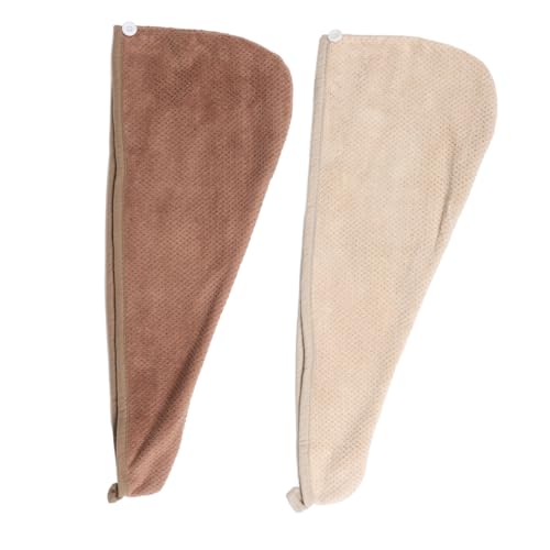 TENDYCOCO 2 Stück Ananas Kappe Für Trockenes Haar Kopftuch Handtuch Für Haare Kopftuch Schnell Trocknend Badekappe Duschhaube Großes Handtuch Turban Für Nasses Haar Turban von TENDYCOCO