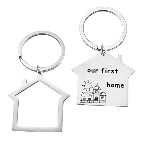 TENDYCOCO 2 Stück Schlüsselanhänger Geldbörse Schlüsselanhänger Schlüsselanhänger Ringe Autoschlüsselhalter Schlüsselanhänger Halter Hausschlüssel Anhänger Puzzle Schmuck von TENDYCOCO