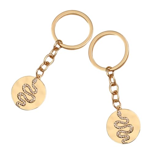 TENDYCOCO 2 Stück Schlüsselanhänger Tasche Hängender Anhänger Strass Schlüsselanhänger Schlüsselanhänger Tasche Hängende Dekoration Strass Schlüsselhalter Schlüsselverzierung von TENDYCOCO