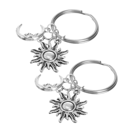 TENDYCOCO 2 Stück Schlüsselanhänger Trendiges Dekor Auto Schlüsselanhänger Eid Schlüsselanhänger Paar Schlüsselanhänger Schlüsselanhänger Für Autoschlüssel Mond Geldbörse von TENDYCOCO