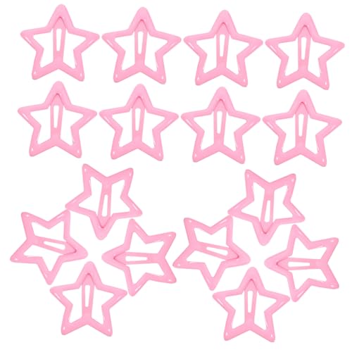 TENDYCOCO 20st Stern Haarnadel Stern-haarschmuck Haarspangen Haarnadel Für Mädchen Metall Rosa von TENDYCOCO