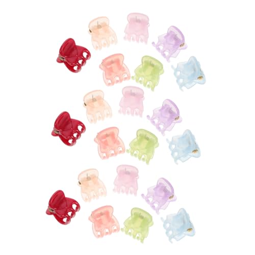 Stück Kleine Greifer Haarspangen Für Mädchen Mini Haarklammern Mini Haarklemmen Kleine Mädchen Haar Accessoires Winzige Haarspangen Haarspangen Für Kunststoff von TENDYCOCO