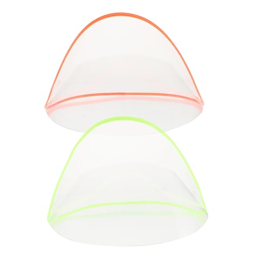 Regenmantel-hutkrempenschutz Gesichtsschutz Aus Durchsichtigem Kunststoff Gesichtsschutz Aus Regenponcho 2er-pack Regenhut-zubehör von TENDYCOCO