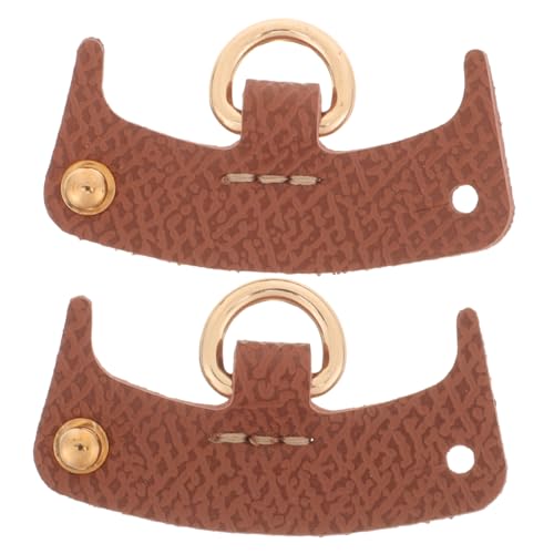 TENDYCOCO 2st Taschenseitenschnalle Handtaschenschnalle Seitliche Schnallen An Der Handtasche Geldbörsenriemen-Hardware Geldbörse Hardware Handtaschen-kettenschnalle Leder von TENDYCOCO