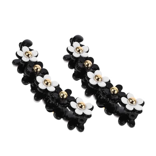 TENDYCOCO 2stücke Stylische Blumen-bananen-haarspangen Für Frauen Rutschfeste Haarklammern Robustem Für Dickes Und Dünnes Haar Für Hochsteckfrisuren Und Alltägliche Looks von TENDYCOCO