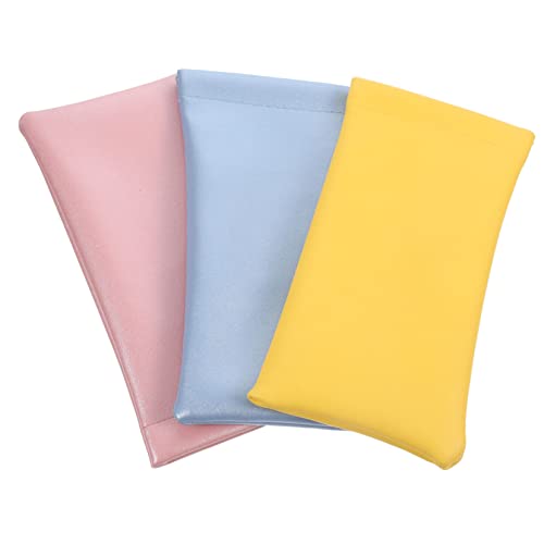 TENDYCOCO 3 Sätze Brillenaufbewahrungstasche Brillenschutzhalter Sonnenbrillen Tragetasche Für Herren Dünnes Brillenetui Sonnenbrillenetui Weiche Herren 3 Stück * 3 von TENDYCOCO