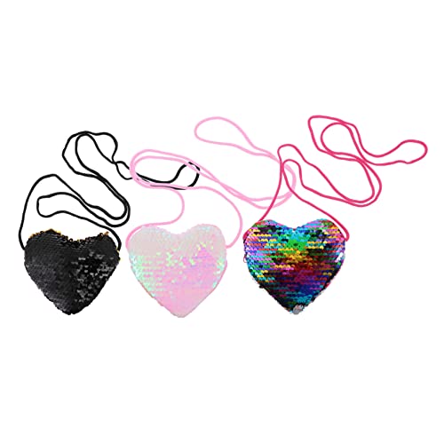 TENDYCOCO Trendy Einzigartige Pailletten-wechseltaschen Kreative Taschen String Und Leichte Geldbörse Zufällige Farbe von TENDYCOCO