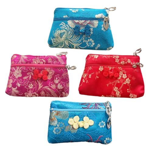 Seidenbeutel Geldbörse Schmucktasche Wechseltasche Seidenstoff Modisch und von TENDYCOCO