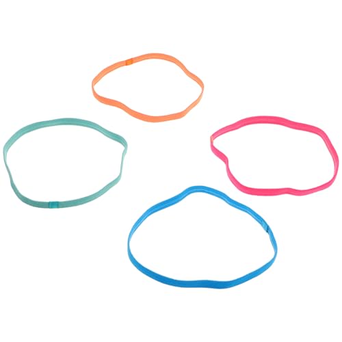 TENDYCOCO 4 Stück Weiche Verstellbare Gesichtswaschstirnbänder Dehnbare Make Up Wickel Zum Gesichtswaschen Duschen Yoga Spa Und Hautpflege von TENDYCOCO