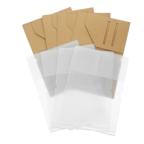 TENDYCOCO 4-teiliges Reise-papierhalter-etui Mit 4-teiliger PVC-Organizer-geldbörse Für Ausweise Und Kreditkarten von TENDYCOCO