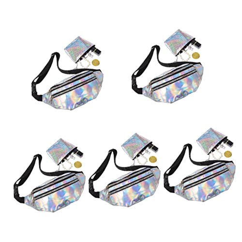 TENDYCOCO 5sätze Teiliges Damen Gürteltasche Verstellbare wasserdichte Umhängetasche Mit Münzbeutel Für Outdoor-aktivitäten Jogging Wandern Und Reisen von TENDYCOCO