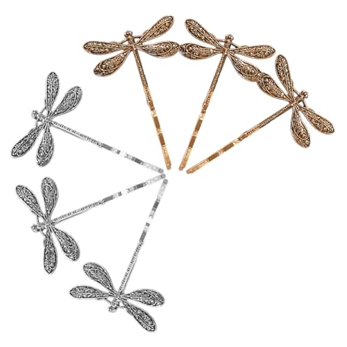 6 Stück Libellen-haarspange Aus Metall Im Vintage-stil Haarnadel Haarschmuck Für Damen Haarspange Für Mädchen Hochzeit Geburtstag Party Accessoire von TENDYCOCO