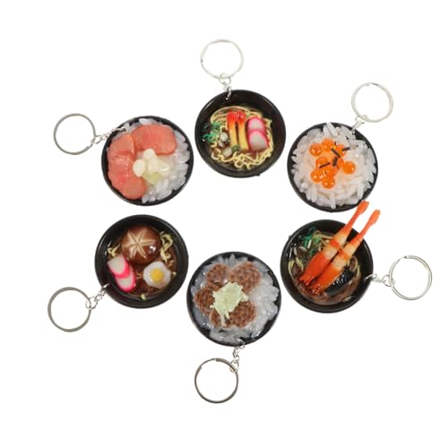 Schlüsselanhänger Simulation Lebensmittel Mini Tasche Schlüsselanhänger Schlüsselanhänger von TENDYCOCO