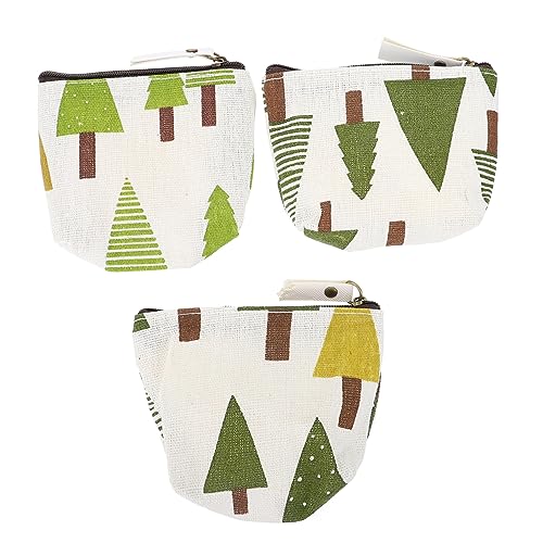 TENDYCOCO 6 Stück Pillen Reißverschlussbeutel Aufbewahrungsbeutel Münzgeldbeutel Kleiner Reißverschluss Wechselbeutel Aus Segeltuch Niedlicher Münzbeutel Kleiner Reißverschlussbeutel von TENDYCOCO