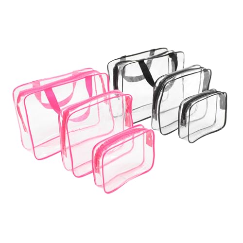 6-teiliges Reise-kulturbeutel-Set Tragbare Make-up-Tasche Mit Reißverschluss Beutel Zum Organisieren Von Kosmetika Ideal Für Damen von TENDYCOCO