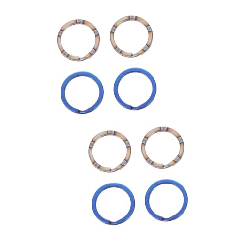 TENDYCOCO 8 STK Schlüsselbund Schlüsselanhänger Selber Machen Flache Schlüsselanhänger Aus Haustier-id-Tags-Ring Geteilte Schlüsselanhänger Geteilter Schlüsselring Titanlegierung TENDYCOCO 8 STK Schlüsselbund Schlüsselanhänger Selber Machen Flache Schlüsselanhänger Aus Haustier-id-Tags-Ring Geteilte Schlüsselanhänger Geteilter Schlüsselring Titanlegierung von TENDYCOCO