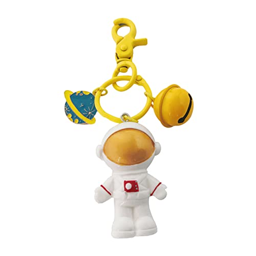 TENDYCOCO Astronauten Schlüsselanhänger Neuartiger Schlüsselanhänger Tasche Hängende Verzierung Auto Schlüsselanhänger Weltraumroboter Schlüsselanhänger Rucksack Zubehör von TENDYCOCO