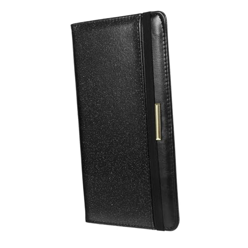 TENDYCOCO Reise-dokumentenhalter Pu- Großer Pass Kreditkarten-Organizer Für Herren Und Damen Schwarz Sicherer Schutz Für Reisepass Und Ausweise von TENDYCOCO