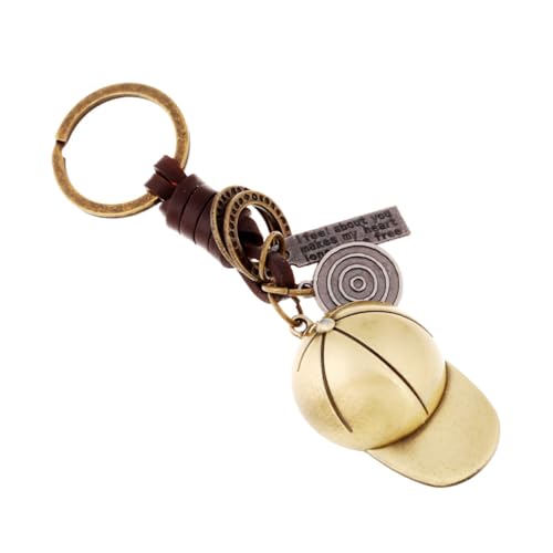 TENDYCOCO Baseballmütze Schlüsselanhänger Kette Schlüsselanhänger Schlüsselanhänger Schlüsselanhänger Metallanhänger Schlüsselanhänger Kreativer Schlüsselanhänger von TENDYCOCO