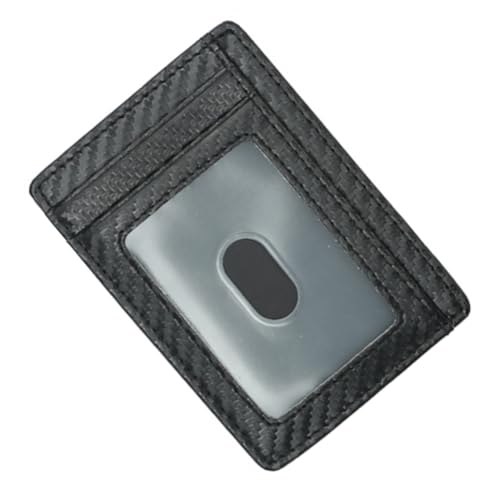 TENDYCOCO Brieftasche Mit Kohlefaser-Muster Große Kapazität Karten-Organizer Ausweishalter Etui Bankkarten-etui Schlichte Modische Brieftasche von TENDYCOCO