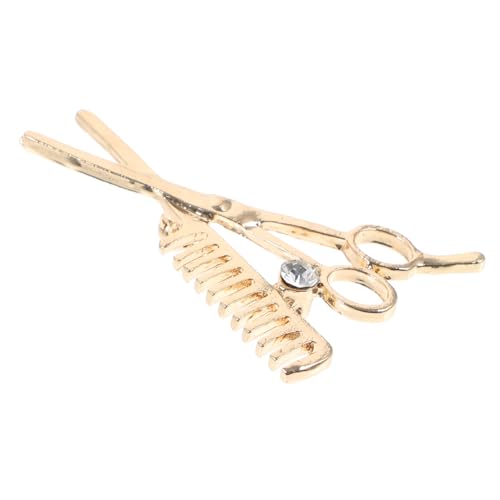 Broschennadel Für Herren Friseur Damen Dekorative Anstecknadel Scherenbrosche Anstecknadel Für Outfit von TENDYCOCO