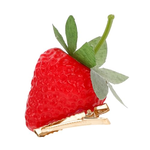 Obst-haarschmuck Für Mädchen Erdbeer-haarspange Stilvolle Haarspange Für Frauen von TENDYCOCO
