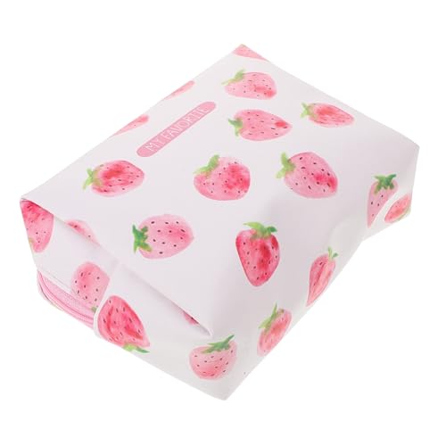 Elegante Pu Kulturtasche Reise Kosmetiktasche Große Kapazität Make-up Organizer von TENDYCOCO