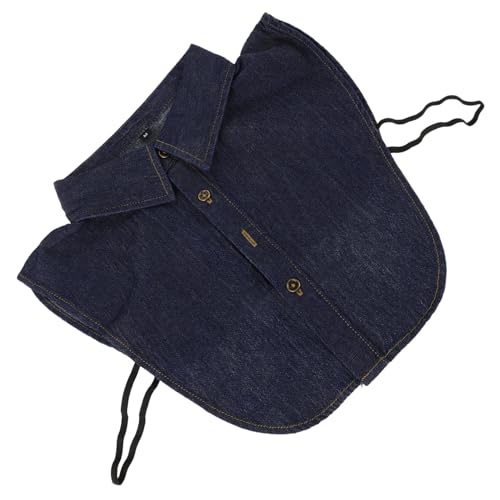 Realistischer Fake-kragen Für Damen Abnehmbarer Blusenkragen Denim-baumwolle Stilvoll Und Bequem Geeignet Für Veranstaltungen von TENDYCOCO