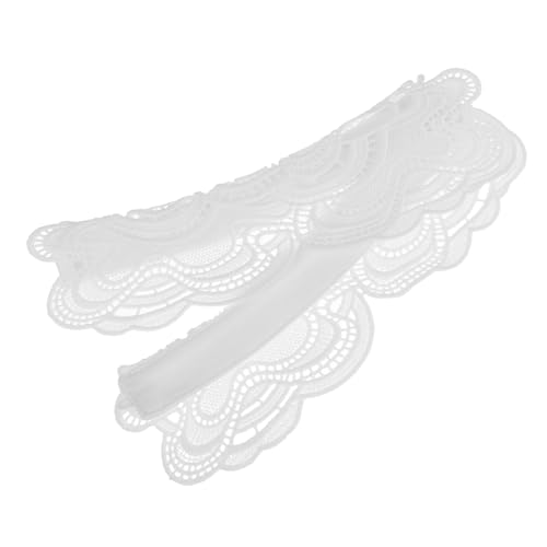 Vielseitiger Kragen für Damen Eleganter Spitzenkragen Aus Polyester für Blusen Pullover und von TENDYCOCO