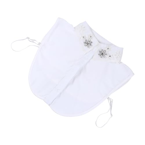 Bequemer Falscher Kragen Für Damen Weißer Hemdkragen – Einzigartiger Stil Für Büro Familie Freunde von TENDYCOCO