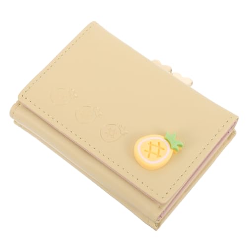 TENDYCOCO Niedliche Kartenbörse Für Damen Faltbare Tasche Geldbörse Mit Kleinem Münzfach Vielseitig Einsetzbar Für Reisen Business Fitnessstudio Urlaub Badezimmer von TENDYCOCO