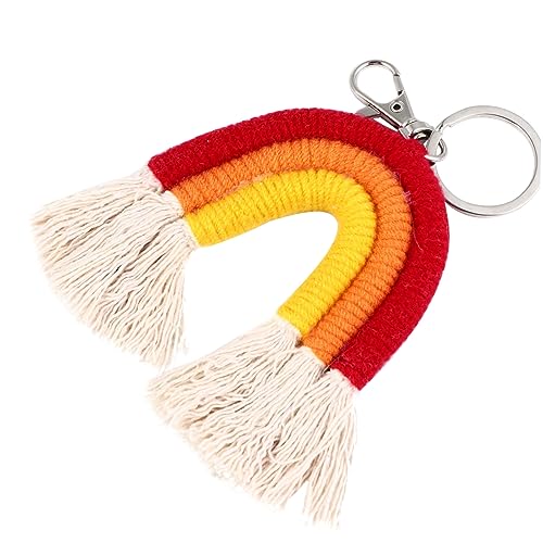 TENDYCOCO Foto Requisiten Regenbogen Schlüsselanhänger Makramee Schlüsselanhänger Tasche Hängende Verzierung Makramee Wandbehang Schlüsselanhänger Quaste Schlüsselanhänger Makramee TENDYCOCO Foto Requisiten Regenbogen Schlüsselanhänger Makramee Schlüsselanhänger Tasche Hängende Verzierung Makramee Wandbehang Schlüsselanhänger Quaste Schlüsselanhänger Makramee von TENDYCOCO