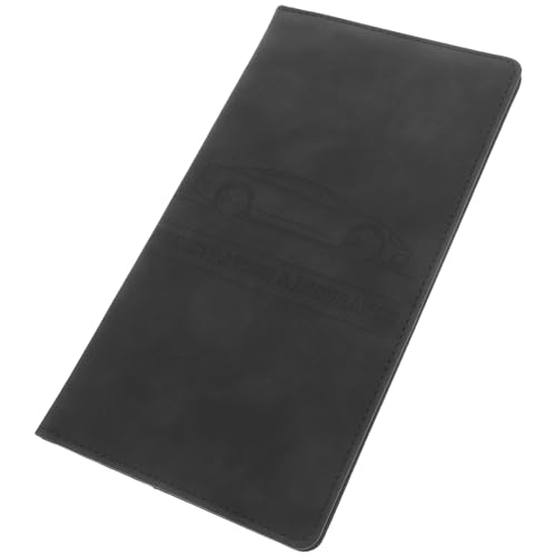 TENDYCOCO Fahrzeugschein Hülle Aus PU | Multifunktionales Kartenetui Für Führerschein Und Kfz Papiere | Schlanker Geldbeutel Für Fahrer | von TENDYCOCO