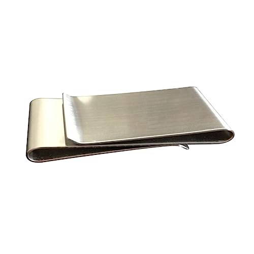 TENDYCOCO Geldklammer Slim Wallet Für Männer Dreifach Gefalteter Geldscheinklammer Kreditkartenhalter Multifunktional Und Leicht Für Geldscheine Visitenkarten Und Ausweise von TENDYCOCO