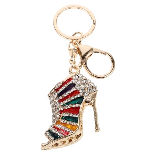 TENDYCOCO High Heels Schlüsselanhänger High Heel Schlüsselanhänger High Heel Ornament Auto Schlüsselanhänger Anhänger High Heel Schlüsselanhänger Funkelnde Schuhe Charm High Heel von TENDYCOCO